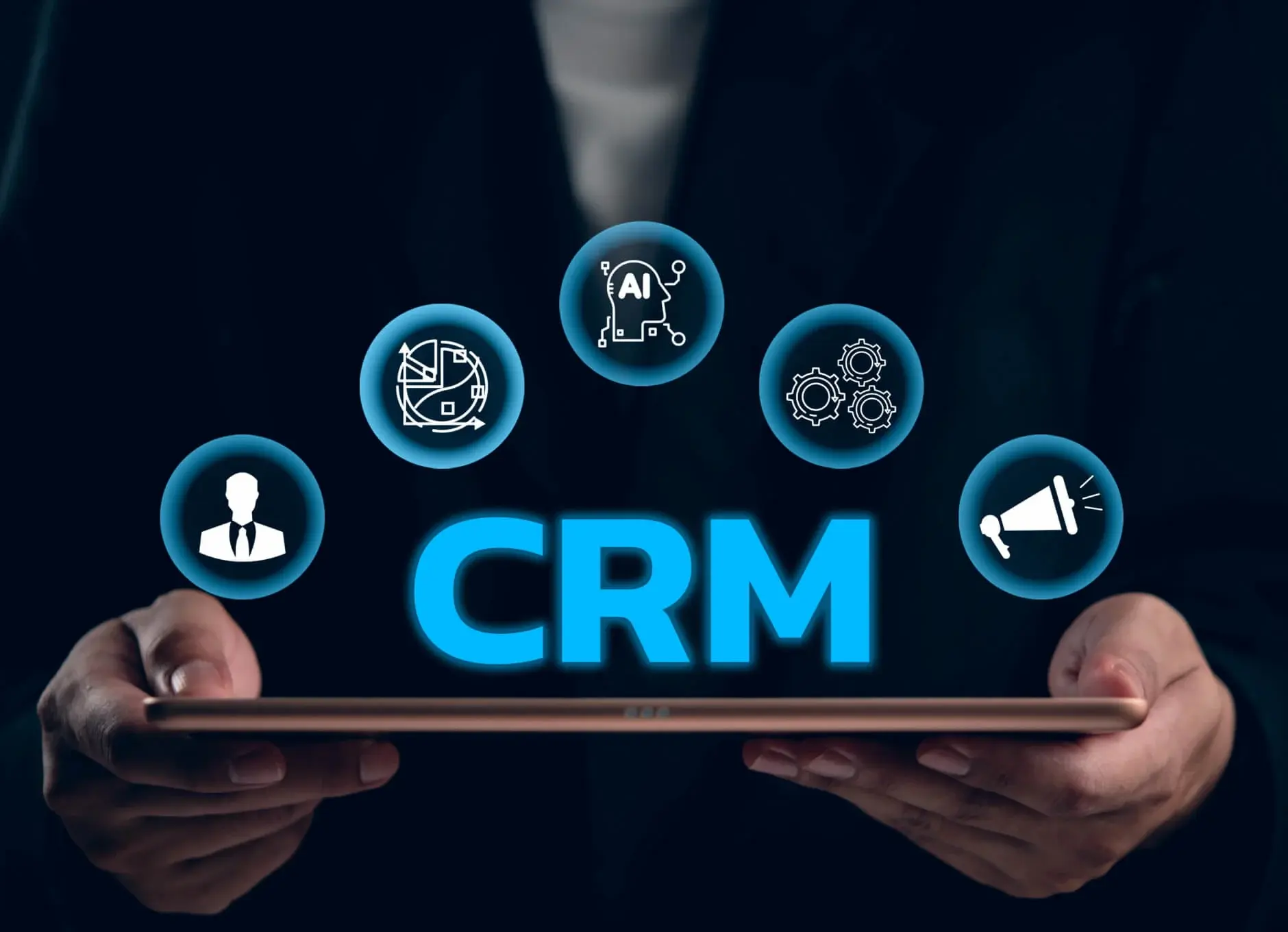 Gestão de CRM e funil de vendas